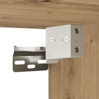 Thumbnail for Bad-Wandschrank Artisan-Eiche 100x25x30 cm Holzwerkstoff