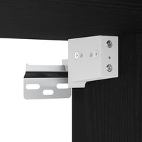 Thumbnail for Bad-Wandschrank Schwarz 100x25x40 cm Holzwerkstoff