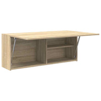 Thumbnail for Bad-Wandschrank Sonoma-Eiche 100x25x40 cm Holzwerkstoff