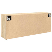 Thumbnail for Bad-Wandschrank Sonoma-Eiche 100x25x40 cm Holzwerkstoff