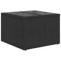 Thumbnail for 6-tlg. Garten-Sofagarnitur mit Kissen Schwarz Poly Rattan