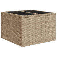 Thumbnail for 7-tlg. Garten-Sofagarnitur mit Kissen Beige Poly Rattan
