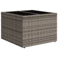 Thumbnail for 6-tlg. Garten-Sofagarnitur mit Kissen Grau Poly Rattan