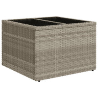 Thumbnail for 6-tlg. Garten-Sofagarnitur mit Kissen Hellgrau Poly Rattan