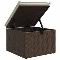 Thumbnail for 8-tlg. Garten-Sofagarnitur mit Kissen Braun Poly Rattan
