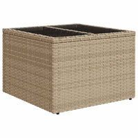 Thumbnail for 8-tlg. Garten-Sofagarnitur mit Kissen Beige Poly Rattan