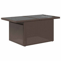 Thumbnail for 9-tlg. Garten-Sofagarnitur mit Kissen Braun Poly Rattan