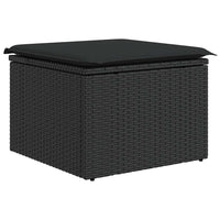 Thumbnail for 8-tlg. Garten-Sofagarnitur mit Kissen Schwarz Poly Rattan