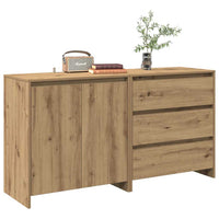 Thumbnail for 2-tlg. Sideboard Artisan-Eiche Holzwerkstoff