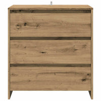 Thumbnail for 3-tlg. Sideboard Artisan-Eiche Holzwerkstoff