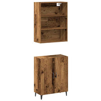 Thumbnail for Sideboard mit Wandschrank Altholz-Optik Holzwerkstoff