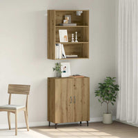 Thumbnail for Sideboard mit Wandschrank Artisan-Eiche Holzwerkstoff