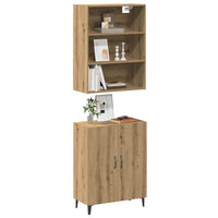 Thumbnail for Sideboard mit Wandschrank Artisan-Eiche Holzwerkstoff