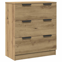 Thumbnail for Sideboards 3 Stk. Artisan-Eiche 60x30x70 cm Holzwerkstoff