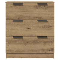 Thumbnail for Sideboards 3 Stk. Artisan-Eiche 60x30x70 cm Holzwerkstoff