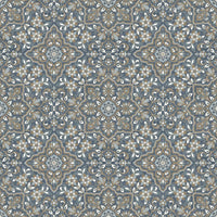 Thumbnail for Homestyle Tapete Portugese Tiles Braun und Blau