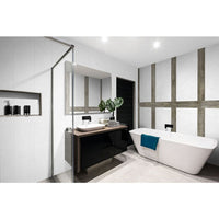 Thumbnail for Grosfillex Wandfliesen Gx Wall+ 11 Stk. Stein 30x60 cm Weiß