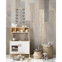 Thumbnail for Grosfillex Wandfliesen Accent 9 Stk. 15,4x120 cm Amazonia