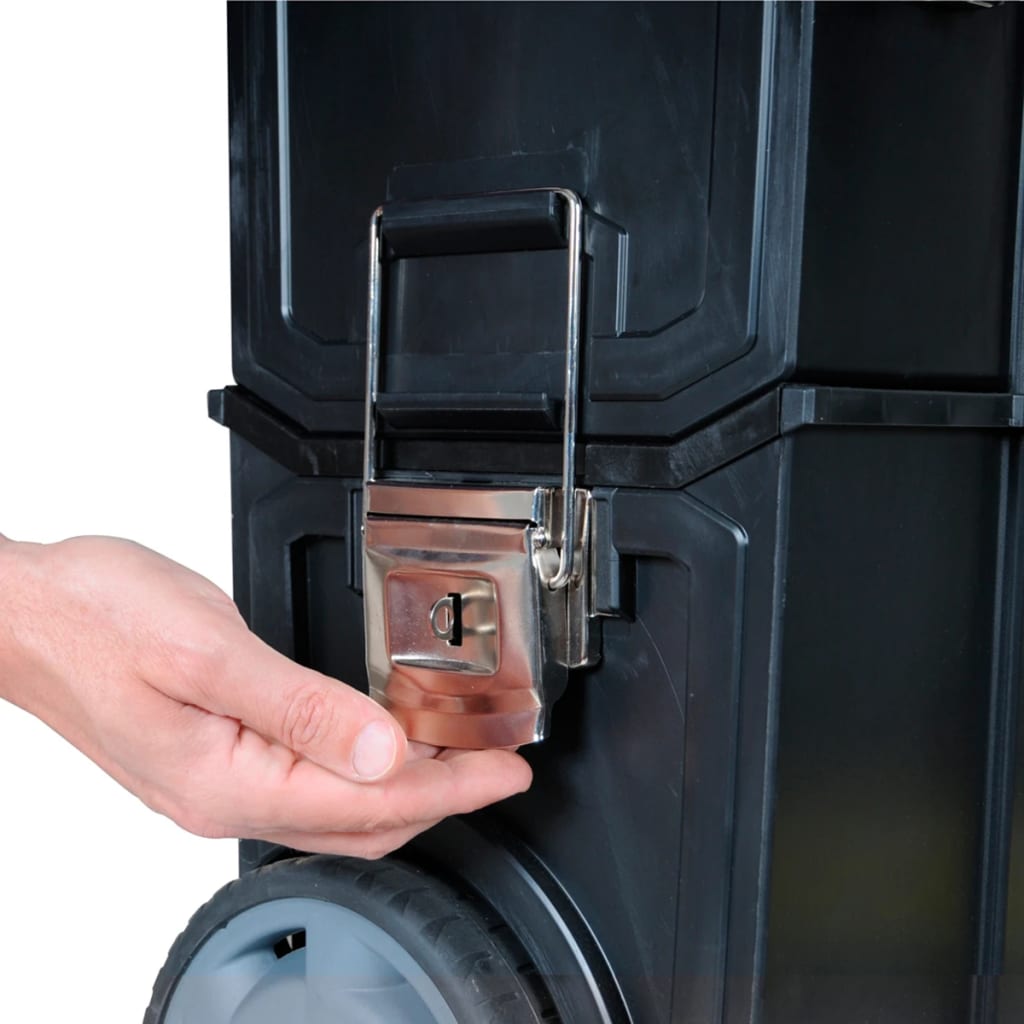 Stanley Mobile Montagebox Kunststoff Schwarz 1-70-326