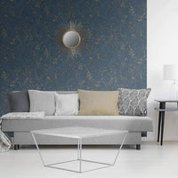 Thumbnail for DUTCH WALLCOVERINGS Tapete Marmor-Optik Blau und Golden