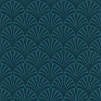 Thumbnail for couleurs & matières Tapete 20's Pattern Artdeco Blau
