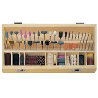 Thumbnail for Brüder Mannesmann 200-teiliges Mini-Schleifmaschinen Zubehör-Set 92568