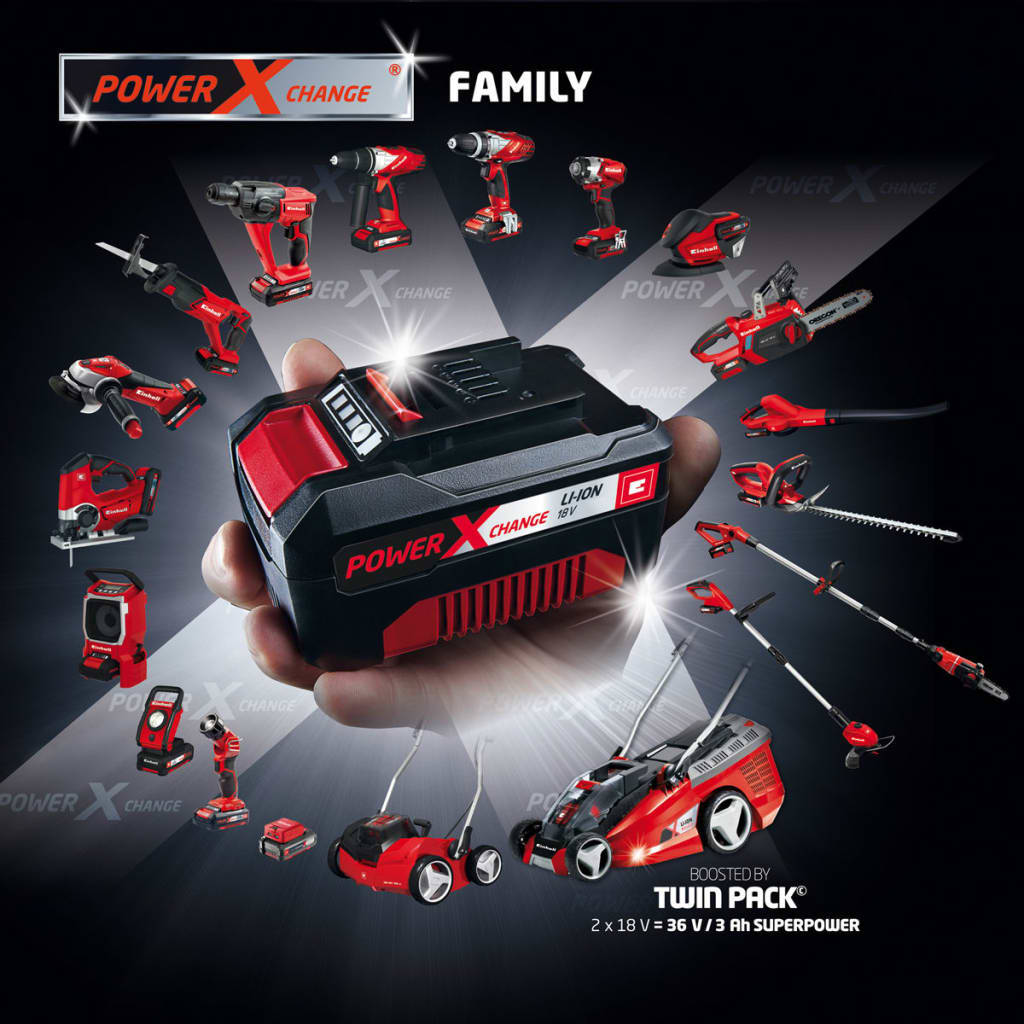 Einhell Batterie Starter Kit "Power X-Change" 18 V 4 Ah 4512042