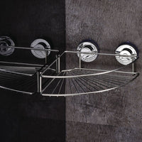 Thumbnail for RIDDER Eckregal Duschregal 24,9 x 24,9 x 9,4 cm Chrom 12020000