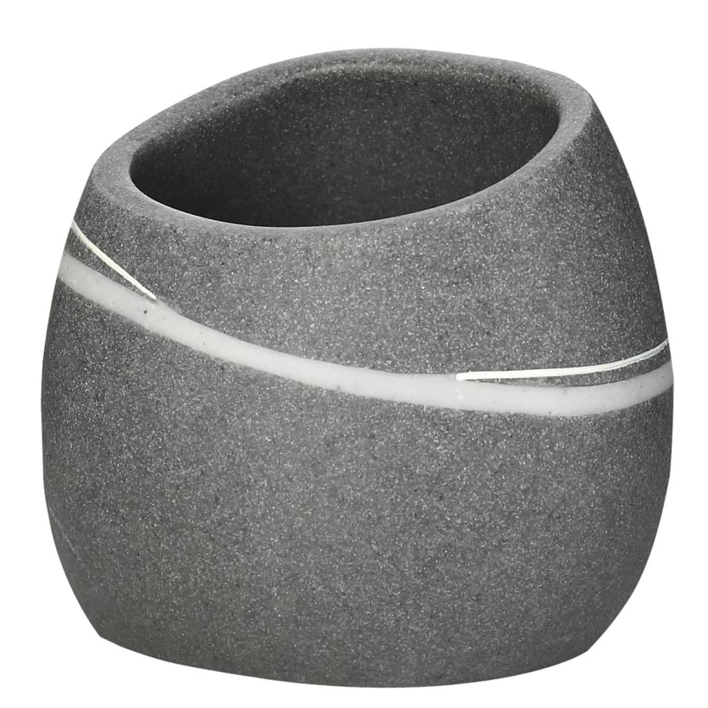 RIDDER Zahnputzbecher Little Rock Grau