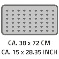 Thumbnail for RIDDER Badewanneneinlage Plattfuß 72x38 cm Blau 67063