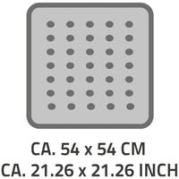 Thumbnail for RIDDER Duscheinlage Plattfuß 54×54 cm Blau 67263