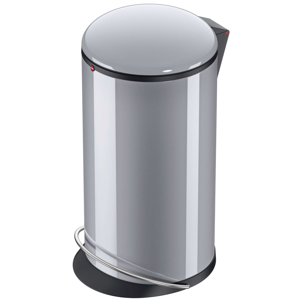 Hailo Tretmülleimer Harmony L 20L Silbern