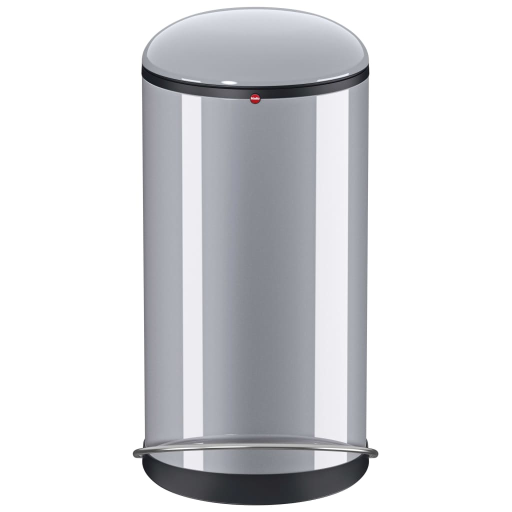 Hailo Tretmülleimer Harmony L 20L Silbern