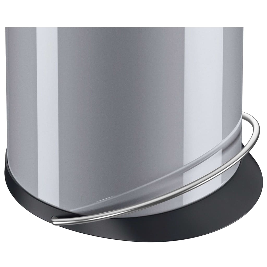 Hailo Tretmülleimer Harmony L 20L Silbern
