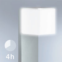 Thumbnail for Steinel Sensor-Pollerleuchte GL 80 LED IHF CUBO Silbern 055486
