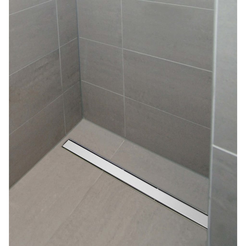 SCHÜTTE Duschrinne mit Edelstahlabdeckung 90 cm