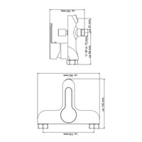 Thumbnail for SCHÜTTE Mischbatterie für Badewanne DENVER Mattschwarz