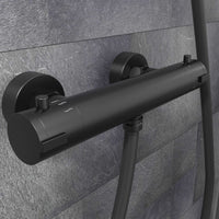 Thumbnail for SCHÜTTE Thermostat-Duscharmatur LONDON 5,5 cm Mattschwarz