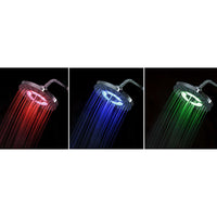 Thumbnail for SCHÜTTE Regendusche-Set mit LED-Leuchten GALAXIS Chrom