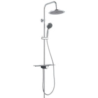 Thumbnail for SCHÜTTE Regendusche-Set mit Ablage AQUASTAR Anthrazit-Chrom