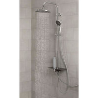 Thumbnail for SCHÜTTE Regendusche-Set mit Ablage AQUASTAR Anthrazit-Chrom