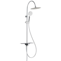 Thumbnail for SCHÜTTE Regendusche-Set mit Ablage AQUASTAR Chrom-Anthrazit