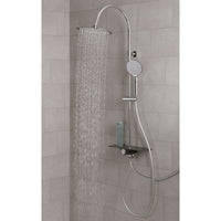 Thumbnail for SCHÜTTE Regendusche-Set mit Ablage AQUASTAR Chrom-Anthrazit
