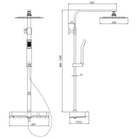 Thumbnail for SCHÜTTE Duschsystem mit Thermostat OCEAN