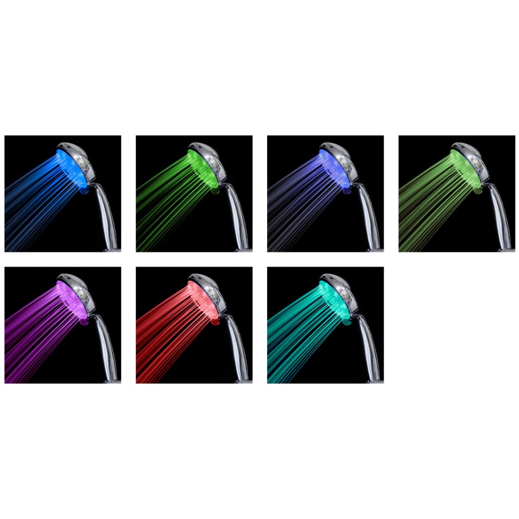 Schütte LED-Handbrausekopf GALAXIS Chrom
