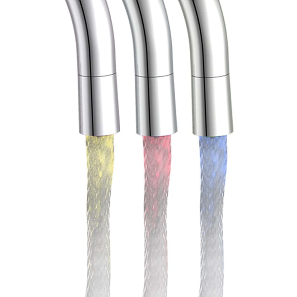 SCHÜTTE Spültischarmatur STELLA mit LED Chrom