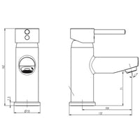 Thumbnail for SCHÜTTE Mischbatterie für Waschbecken ATLANTA Verchromt