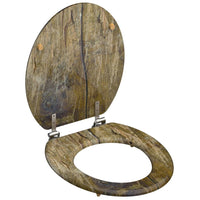 Thumbnail for SCHÜTTE Toilettensitz SOLID WOOD Bedruckt MDF