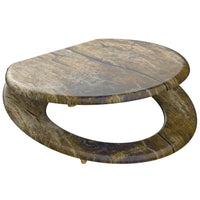 Thumbnail for SCHÜTTE Toilettensitz SOLID WOOD Bedruckt MDF