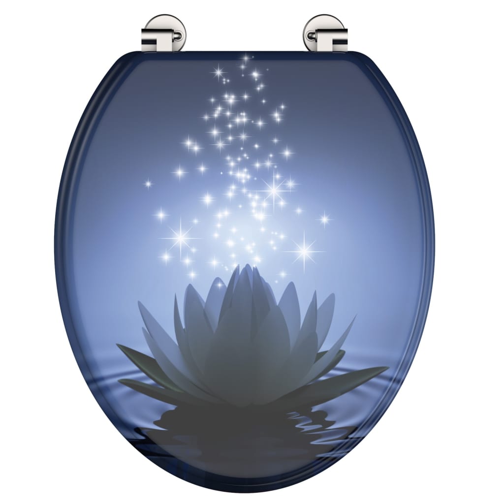 SCHÜTTE Toilettensitz WATER LILY MDF
